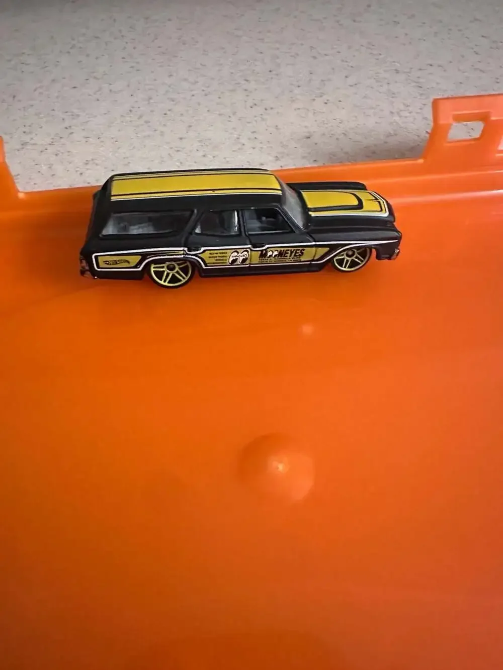 2013 HOT WHEELS '70 CHEVELLE SS WAGON MOONEYES BLACK *ERROR PRINTING*